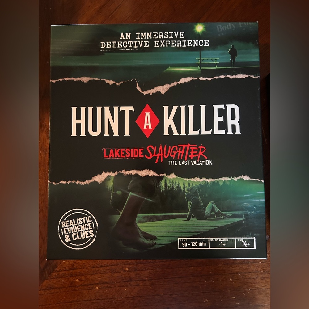 Used Hunt A Killer murder mystery game